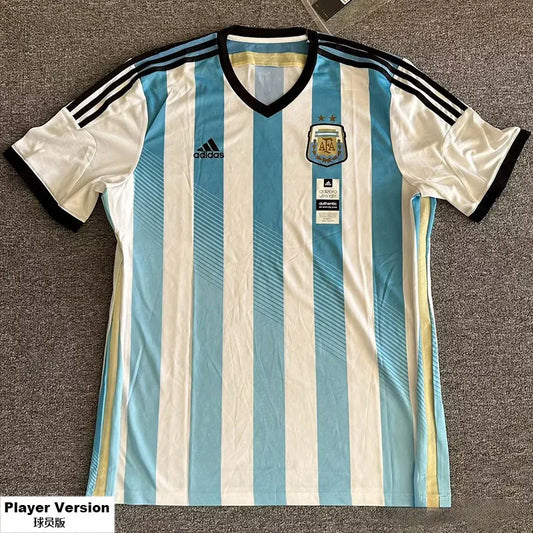 Selección de Argentina Retro Versión Jugador 2014