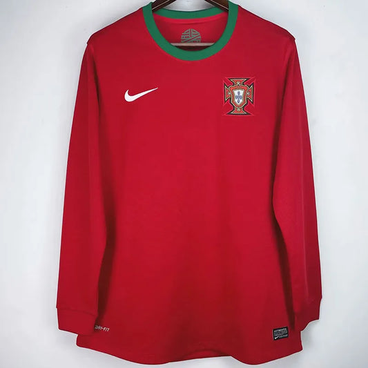 Selección de Portugal Retro 2012 Visitante Manga Larga