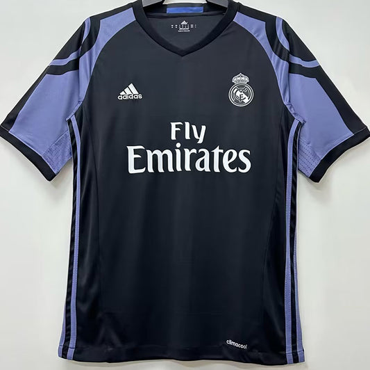 Real Madrid Retro 2016/17 (Visitante Negra)