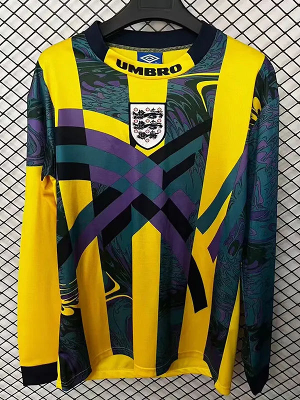 Selección de Inglaterra Retro Portero 1995 Manga Larga