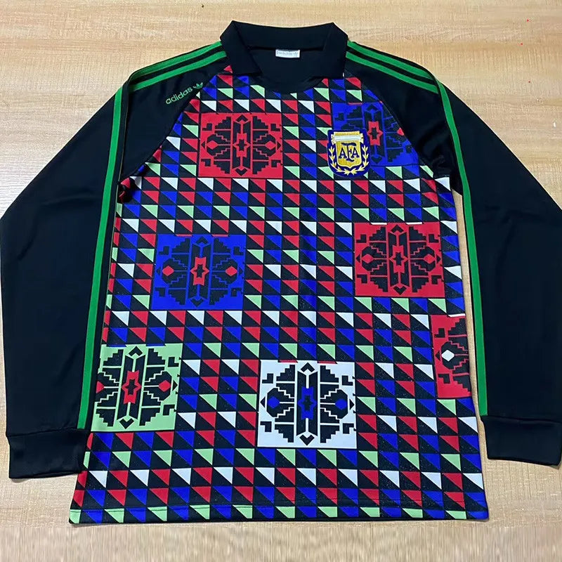 Selección de Argentina Retro Portero 1990 Manga Larga