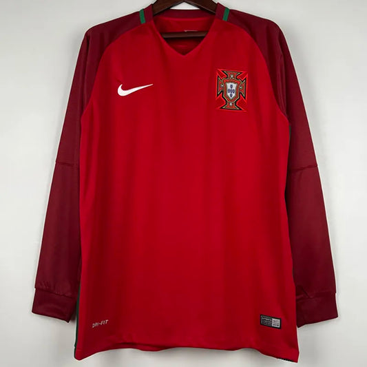 Selección de Portugal Retro 2016 Manga Larga