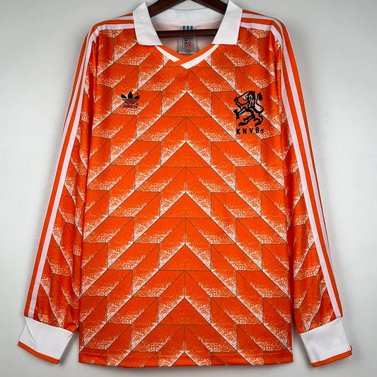 Selección de Países Bajos Retro 1988 Manga Larga