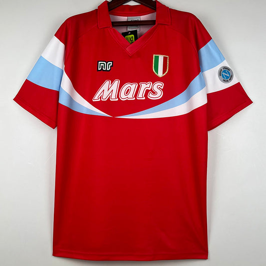 Napoli Retro Visitante Roja 1990/91