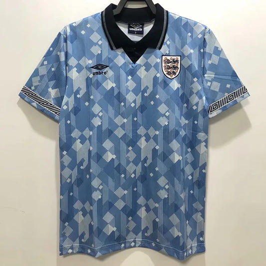 Selección de Inglaterra Retro 1990 Visitante Azul