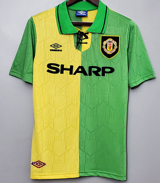 Manchester United Retro 1992/94 (Visitante Verde)