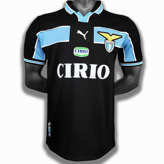 Lazio Retro Visitante Negra 1998/2000
