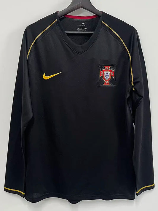 Selección de Portugal Retro 2006 Visitante Manga Larga