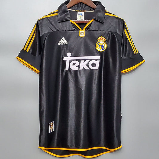 Real Madrid Retro 2000/01 (Visitante Negra)