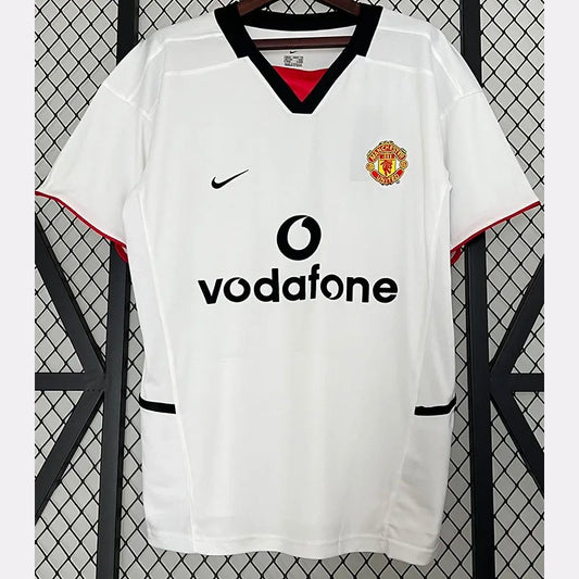Manchester United Retro 2002/03 (Visitante Blanca)