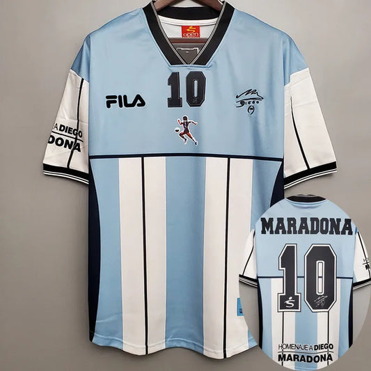 Selección de Argentina Retro 2001 Maradona 10 Edición Conmemorativa