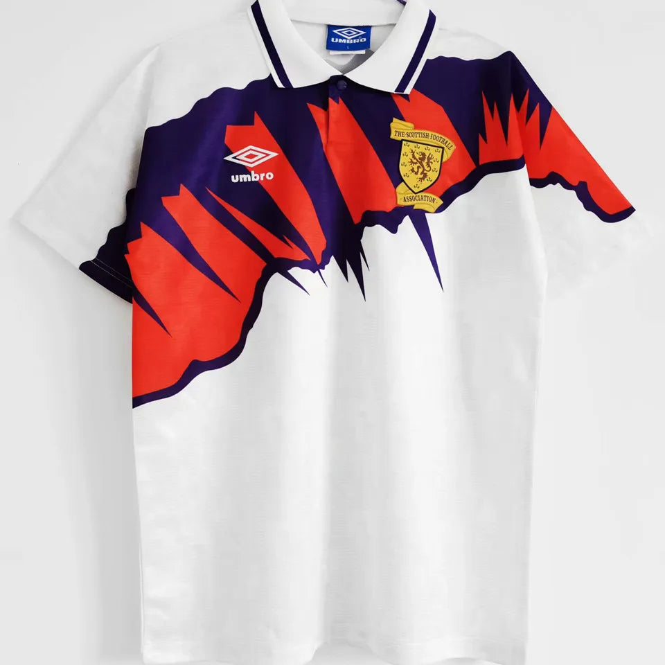 Selección de Escocia Retro 1991/93 Blanca