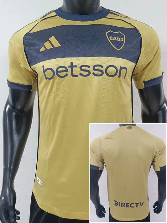 Boca Juniors Visitante Versión Jugador 2025/26