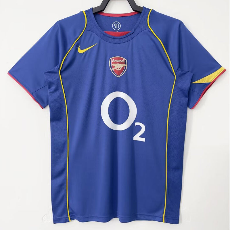 Arsenal Retro 2004/05 (Visitante Azul)