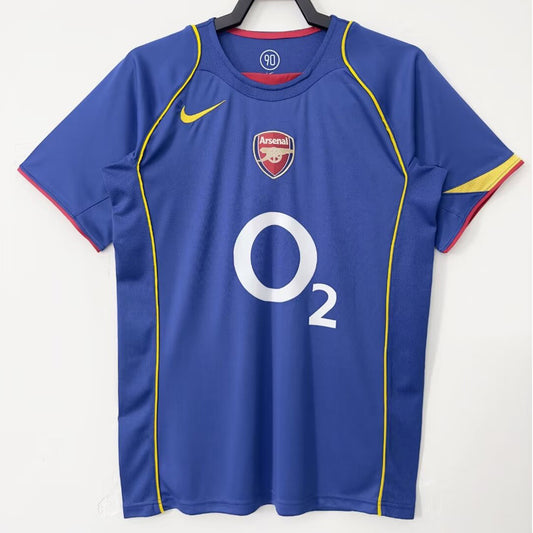 Arsenal Retro 2004/05 (Visitante Azul)