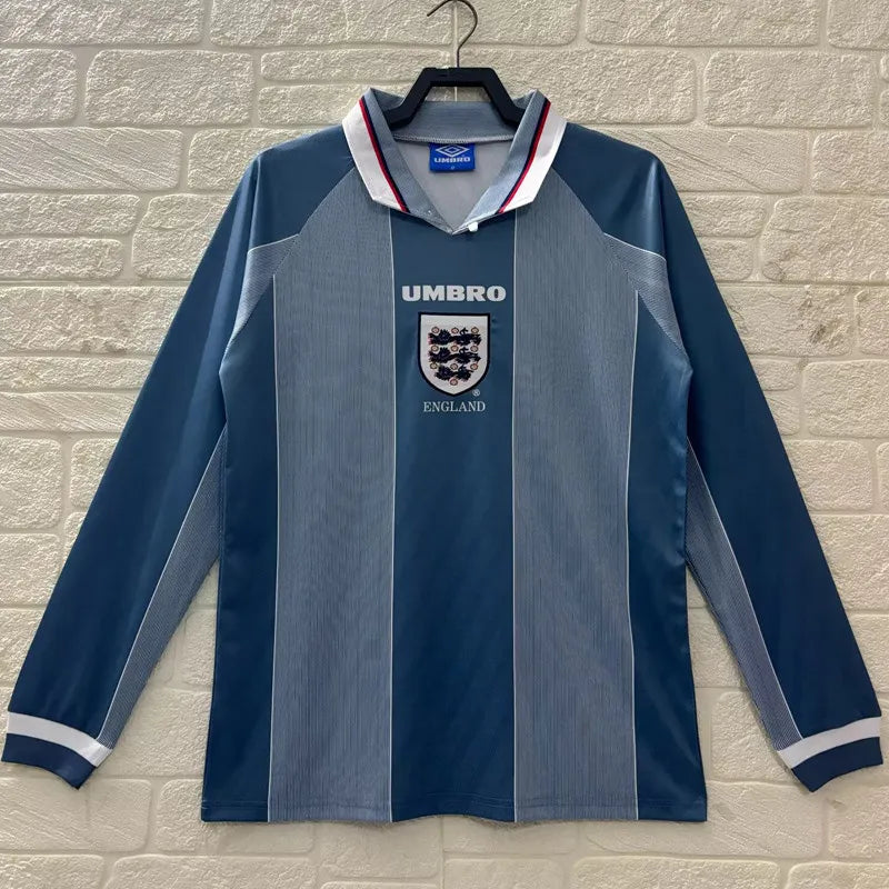 Selección de Inglaterra Retro 1996 Visitante Manga Larga