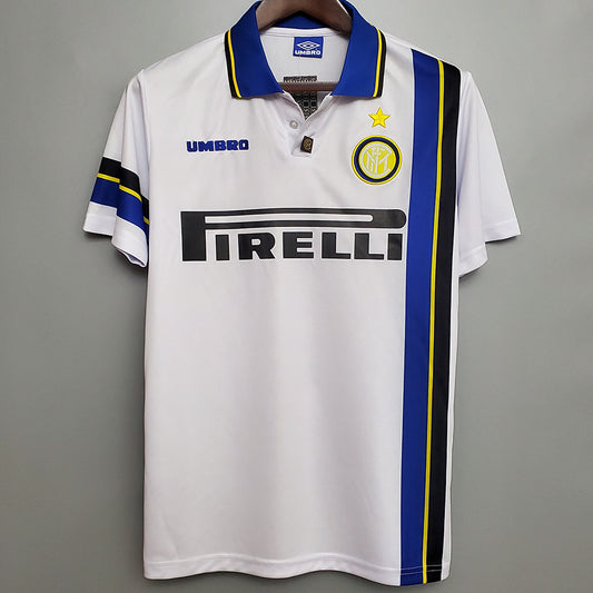 Inter de Milán Retro 1997/98 (Visitante Blanca)
