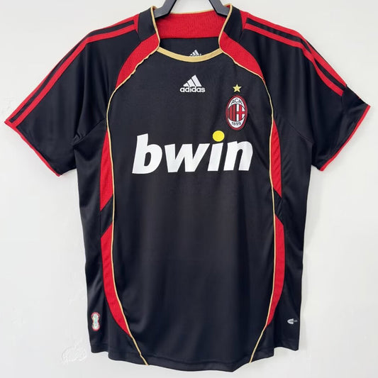 AC Milan Retro 2006/07 (Visitante Negra)