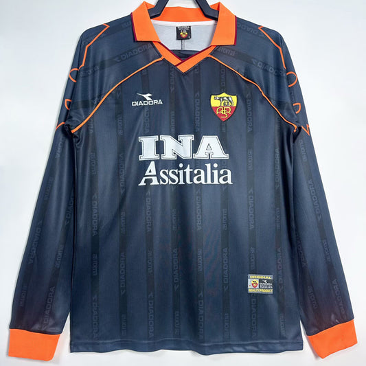 AS Roma Retro Tercera Manga Larga 1999/2000