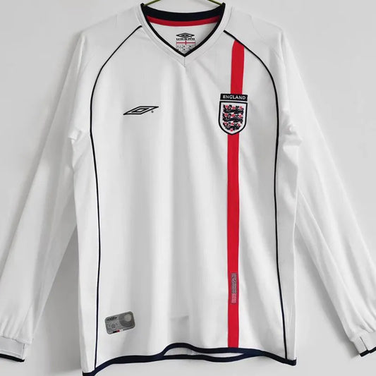 Selección de Inglaterra Retro 2002 Manga Larga