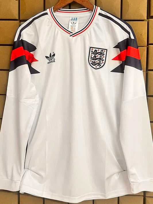 Selección de Inglaterra Retro 1990 Edición Especial Manga Larga