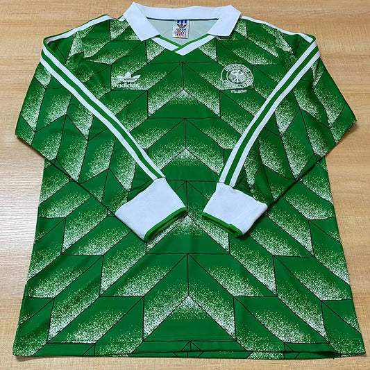 Selección de Alemania Retro 1990 Visitante Manga Larga